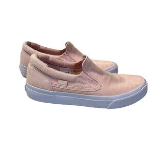 DC Shoes Trase Light Pink White Slip-On Women's Size 7.5 US BMX Skate Sneakers